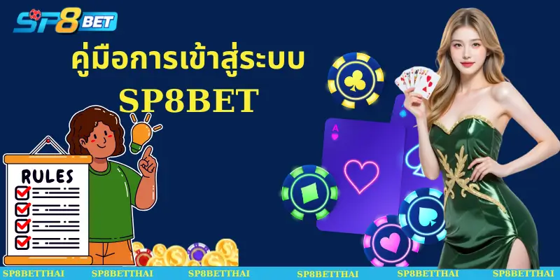 คู่มือการเข้าสู่ระบบ SP8BET